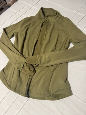 Lululemon Olive Align Zip Jacket